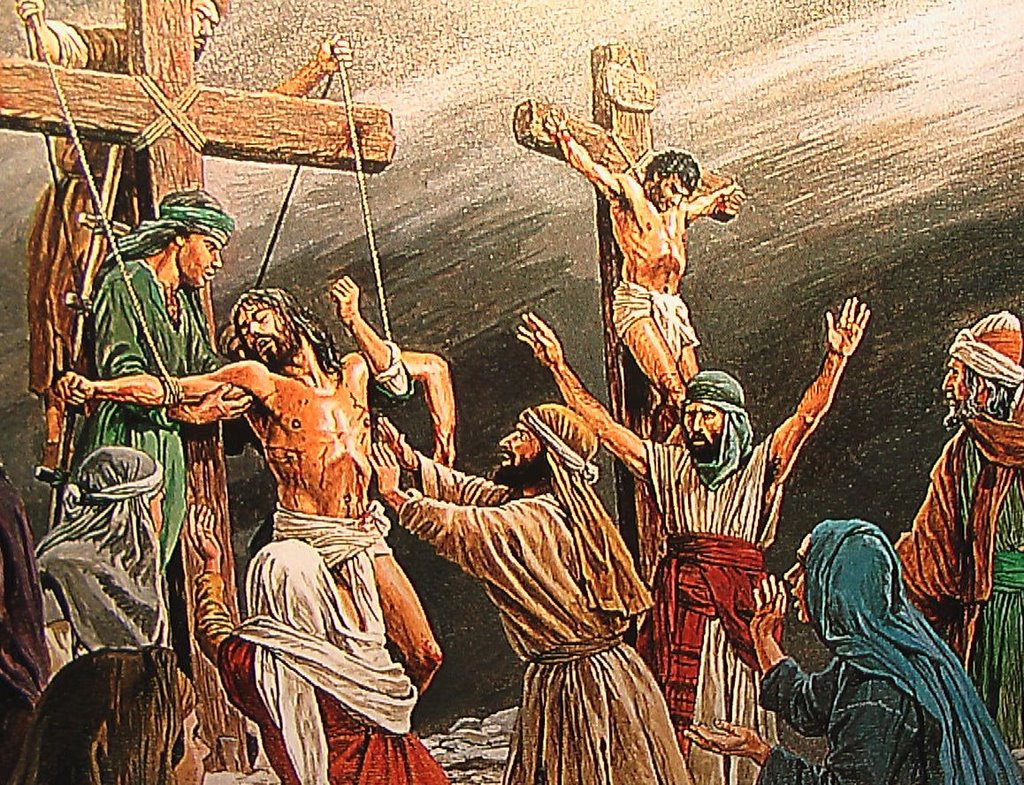 Thirteenth Station: Jesus is taken down from the Cross